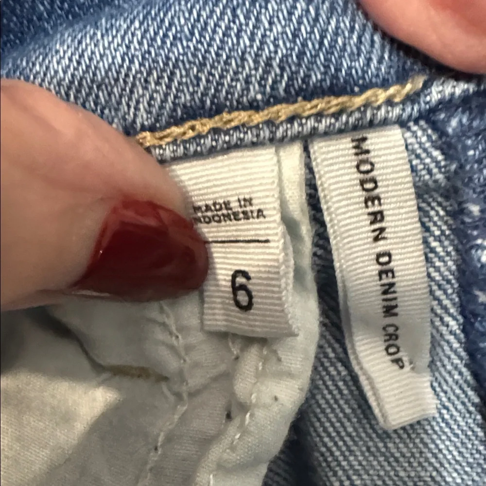 LOFT Modern Denim – Size 6 | Light Wash Straight Leg